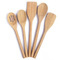Supply Bamboo Spoon and Spatulas with Round Handle