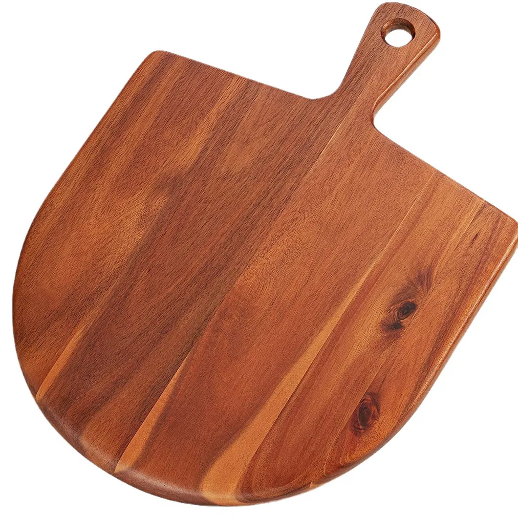 Paddle Shape Wood Pizza Serving Board Cutting Board