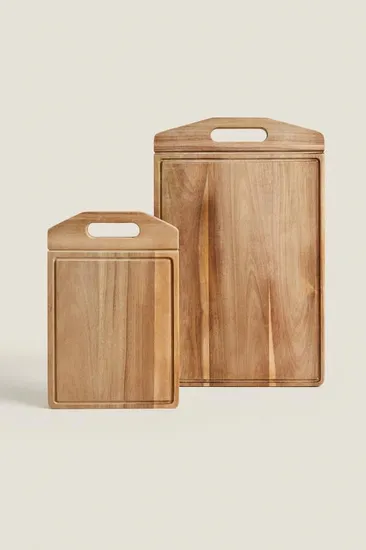 Wholesale Factory Custom Kitchen Thick Wooden Chopping Boards Block with Handle