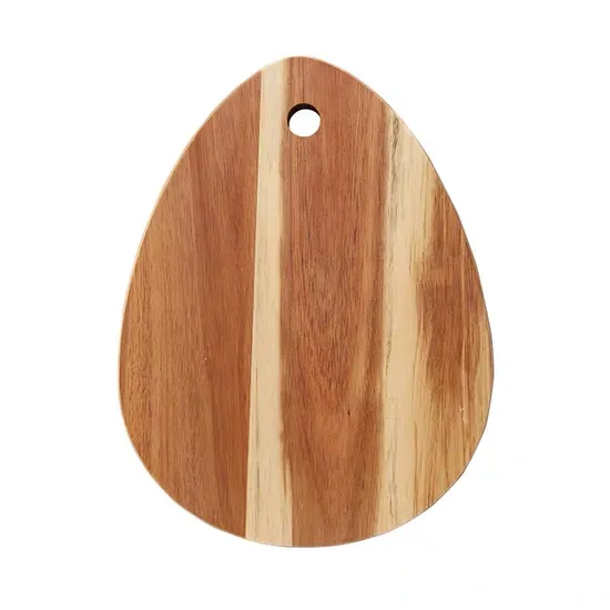 Decorative Rectangle Wood Cutting Board for Camping