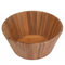 Round Bamboo Mixing Bowl for Salad and Food