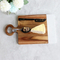 Well - Constructed Marble Wood Cheese and Snack Board with Handle