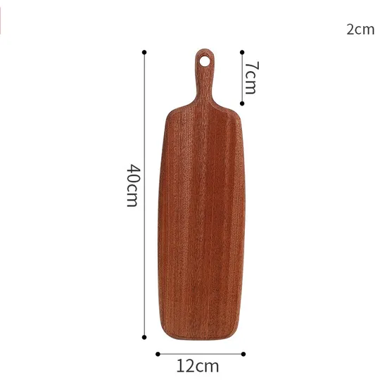 Double-Side Ebony Wood Cutting Board Set with Hanging Hole