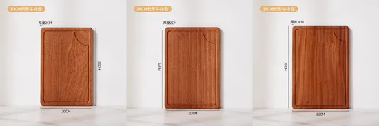 Hot Selling Ebony Wood Serving Board for Pizza Cheese Charcuterie Sushi