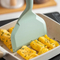 Beech Handle Non-Stick Wide Silicone Jade Burning and Frying Shovel for Kitchen