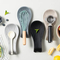 Thickened Non-Slip Silicone Kitchen Gadgets Spatula Spoon Holder Spoon Rest