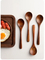 Japanese Small Solid Wooden Spoon Rice Spoon Soup Spoon for Eating