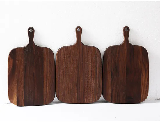 Hot Selling Walnut Wood Charcuterie Board with Handle