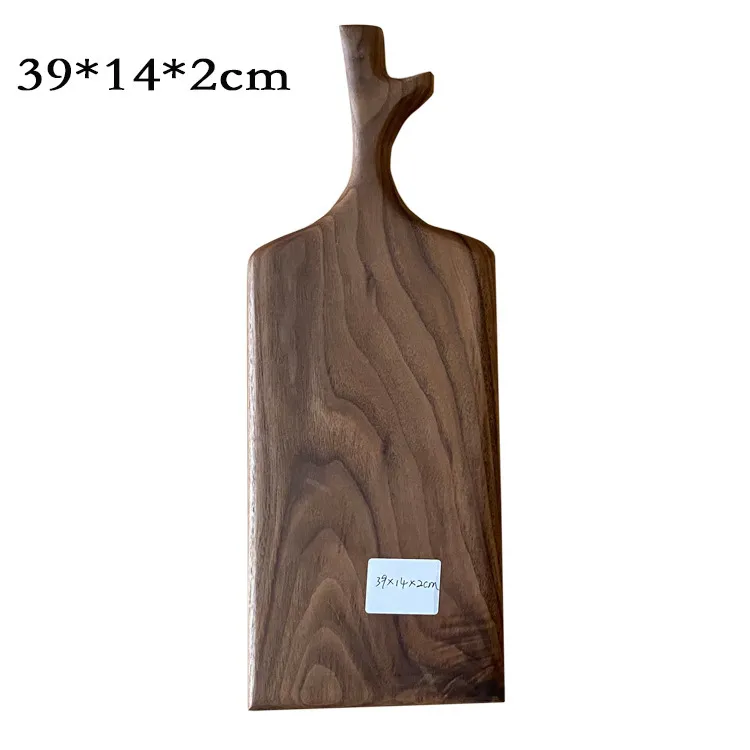 Multipurpose Organic Walnut Serving Platter for Cheese & Bread