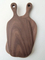 Black Walnut Wood Chopping Board Cutting Blocks Serving Plate Bread Pizza Tray