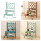 Stepped Flower Stand Vintage Plant Stand Wooden Flower Pot Holder for Garden