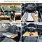 Double-Sided Bamboo Car Tray for Eating and Work