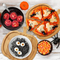 Halloween Pumpkin GOST Bamboo Plate Wooden Tray for Dinner / Fruits / Snack / Desserts/ Candies