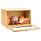 Visuable Bamboo Bread Storage Container for Kitchen