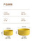 Pet Products Ceramic Cat Dog Food Water Feeding Bowl with Bamboo Wooden Stand