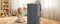 Large - Capacity Foldable Oxford Cloth Bamboo Art Laundry Basket for Bathroom