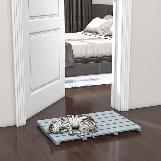 Anti-Slip Bamboo Bathroom Floor Mat Shower Mat