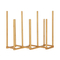 Free Standing 5 Pair Bamboo Boot Rack