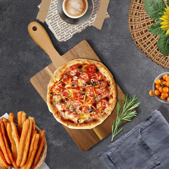 Premium Acacia Wood Cutting and Serving Board for Culinary Enthusiasts