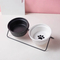 Black Ceramic Pet Feeding Bowl Food Bowl Snack Bowl for Home Use
