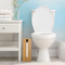 Bamboo Toilet Paper Holder - Fits 3 Mega Accessories - Natural, 5.9 X 5.9 X 16.1 Inches