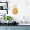 Tropical Pineapple Bamboo Serving Board for Fruits and Snacks