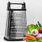 Kitchen Tool 4 Sided Handheld Stainless Steel Cheese Ginger Potatoes Food Shredder Cheese Grater