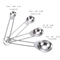 Premium Stainless Steel Measuring Scoop Set Spoon Set for Precision Cooking and Baking