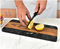 Black Marble and Acacia Wooden Cheese Board Charcuterie Board for Kitchen