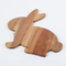 Bunny Shape Wood Serving Board for Food / Fruit