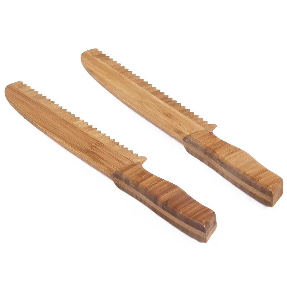 Handmade Bamboo Bread Knife