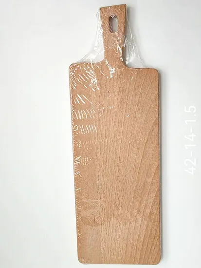 Padde Shape Beech Wood Serving Board Cutting Board Chopping Board with Handle