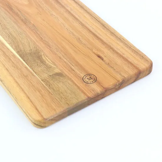 Long Wood Serving Tray Charcuterie Board with Hanging Hole