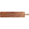 Long Paddle Shape Wood Serving Board Charcuterie Board for Events