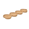 3 Divided Bamboo Dinner Plate for Kitchen