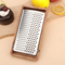 New Removalbe Stainless Steel Grater with Wooden Base Box for Cheese / Lemon