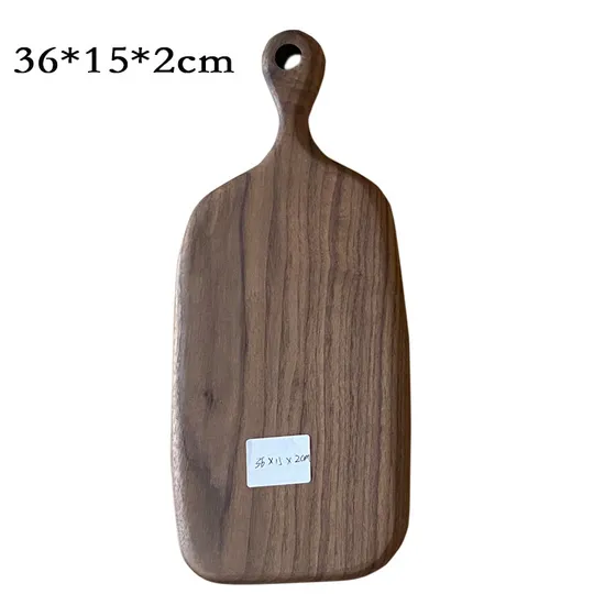 Deer Shape Engraved Walnut Wood Cheese Serving Board with Rustic Finish