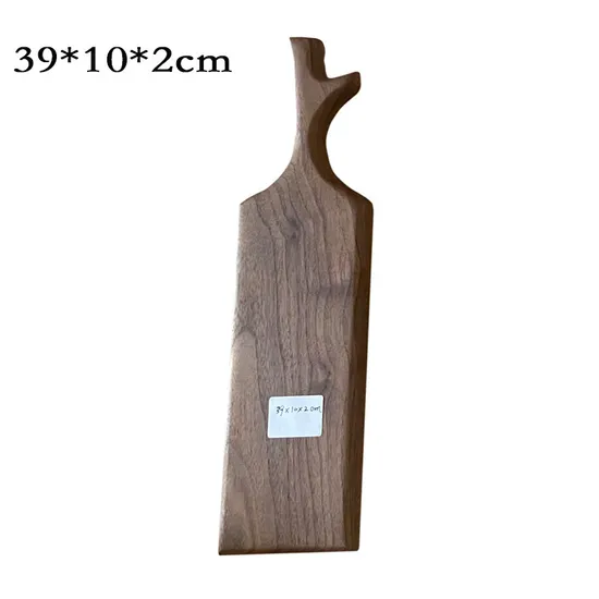 Multipurpose Organic Walnut Serving Platter for Cheese & Bread