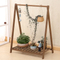 Solid Wooden Flower Shelf for Pot Flower and Hanging Plants