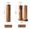Acacia Wood Manual Pepper Grinder Set for Grinding Spice and Salt