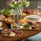 Eco-Friendly Acacia Wood Cheese Serving Tray for Entertaining