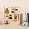 Extendable Multi-Layer Solid Wood Table Shelf Vintage Shelf Bay Window Office Flower Stand
