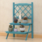 Stepped Flower Stand Vintage Plant Stand Wooden Flower Pot Holder for Garden