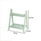 2 Tier Folding Ladder Design Wooden Plant Stand Garden Wooden Flower Pot Display