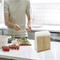 Adjustable Bamboo Napkin Holder for Dining Room, Picnic, Kitchen Table Indoor Outdoor