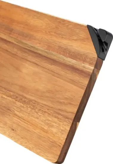 High Quality Custom Wholesale Kitchen Chopping Board Acacia Cutting Board with Sharpener