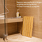 Non-Sliding Bamboo Bath Mat Shower Mat for Bathroom
