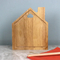 Houseshape Acacia Wood Serving Board Fruit Cutting Board with Hanging Hole