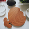 Custom Engraved Round and Square Beech Wooden Coasters for Personal Gifts