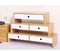Bamboo Desktop Monitor Stand Riser with Storage Organizer for Office